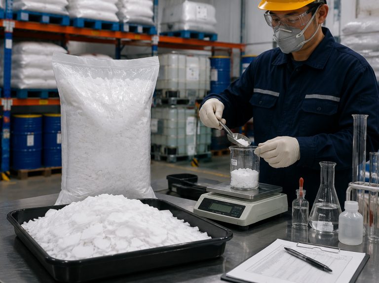 兴安盟99%工业级氢氧化钠片碱